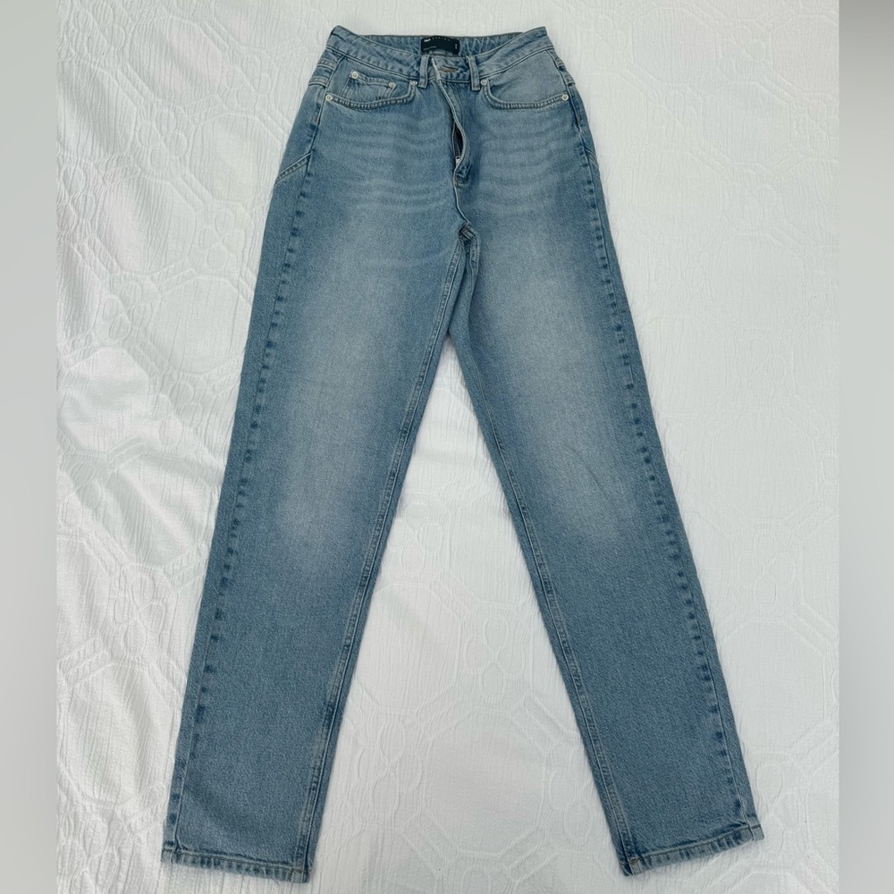 ASOS never worn high waisted mom saddle back jeans